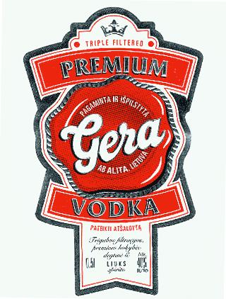 PREMIUM Gera VODKA