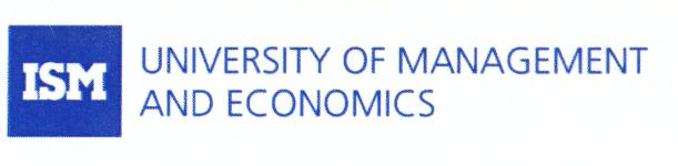 ISM UNIVERSITY OF MANAGEMENT AND ECONOMICS