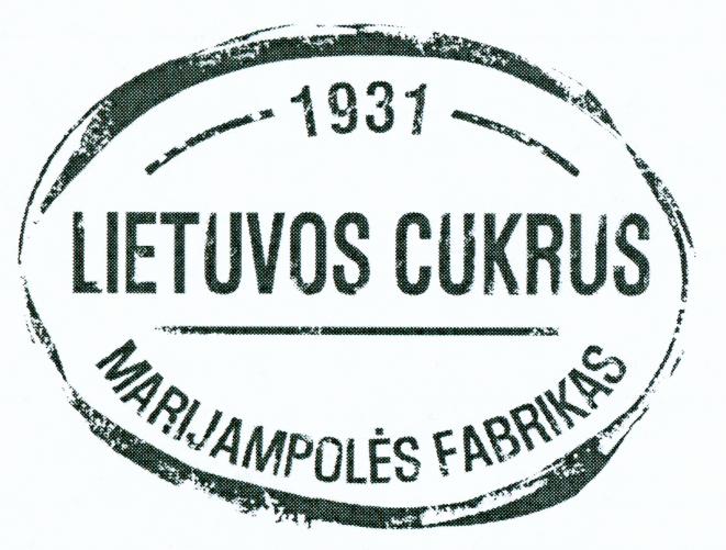 1931 LIETUVOS CUKRUS MARIJAMPOLĖS FABRIKAS