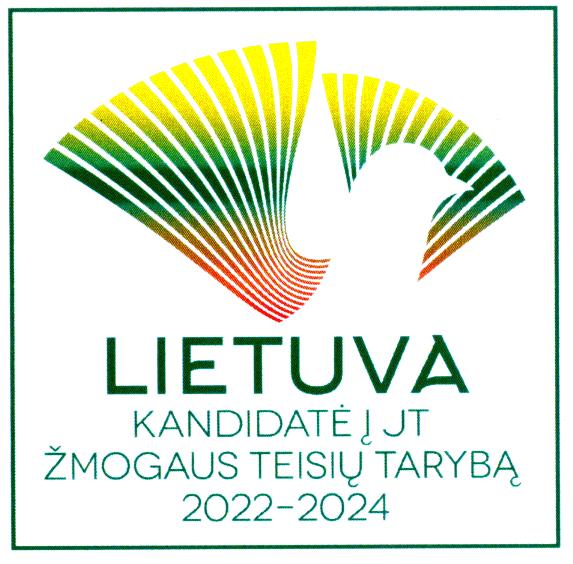 LIETUVA KANDIDATĖ Į JT ŽMOGAUS TEISIŲ TARYBĄ 2022-2024