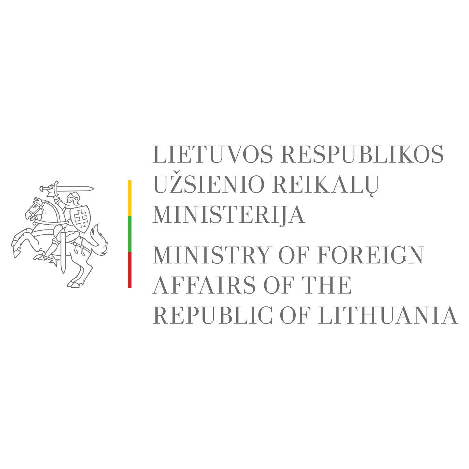 LIETUVOS RESPUBLIKOS UŽSIENIO REIKALŲ MINISTERIJA MINISTRY OF FOREIGN AFFAIRS OF THE REPUBLIC OF LITHUANIA