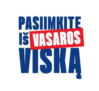 PASIIMKITE IŠ VASAROS VISKĄ