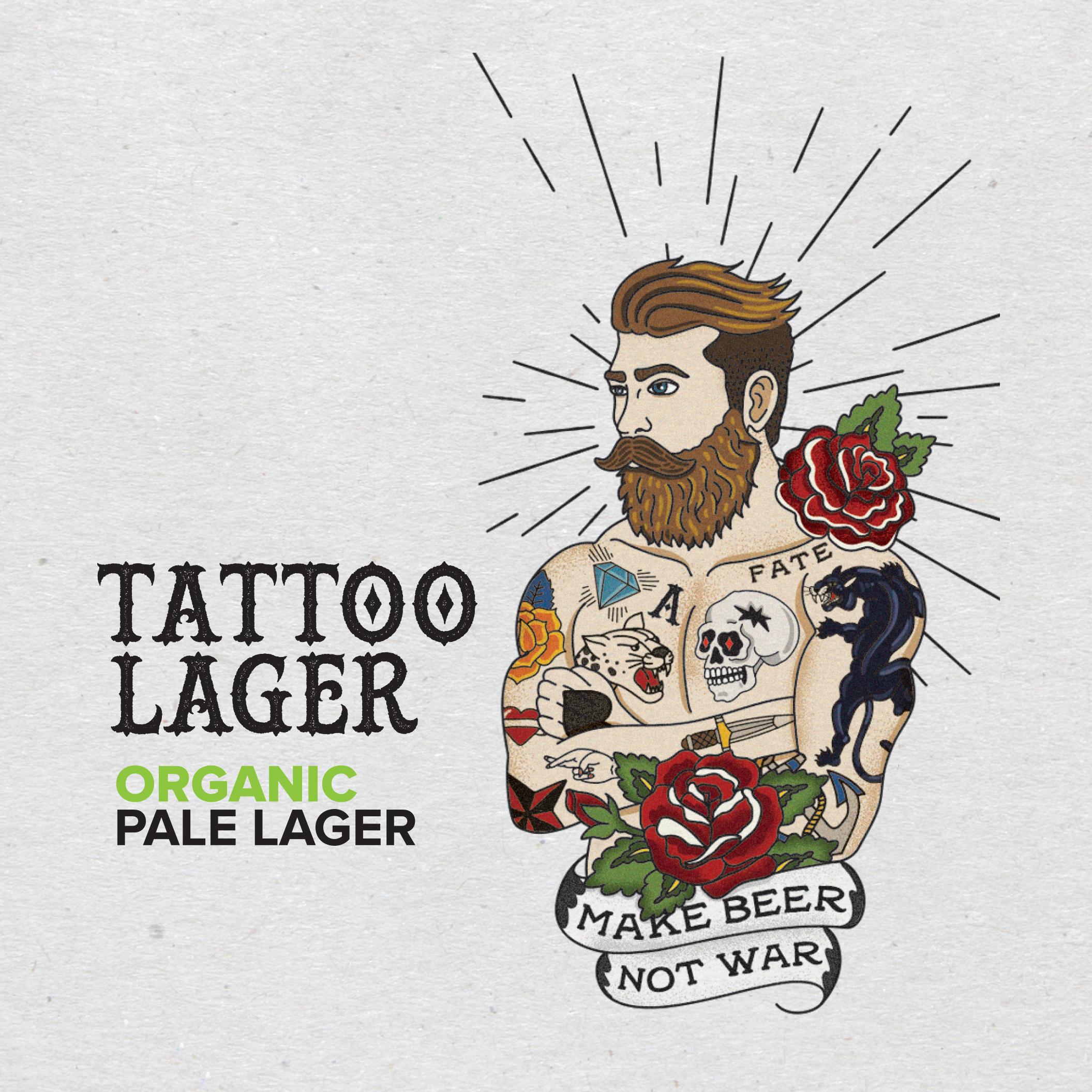 TATTOO LAGER ORGANIC PALE LAGER