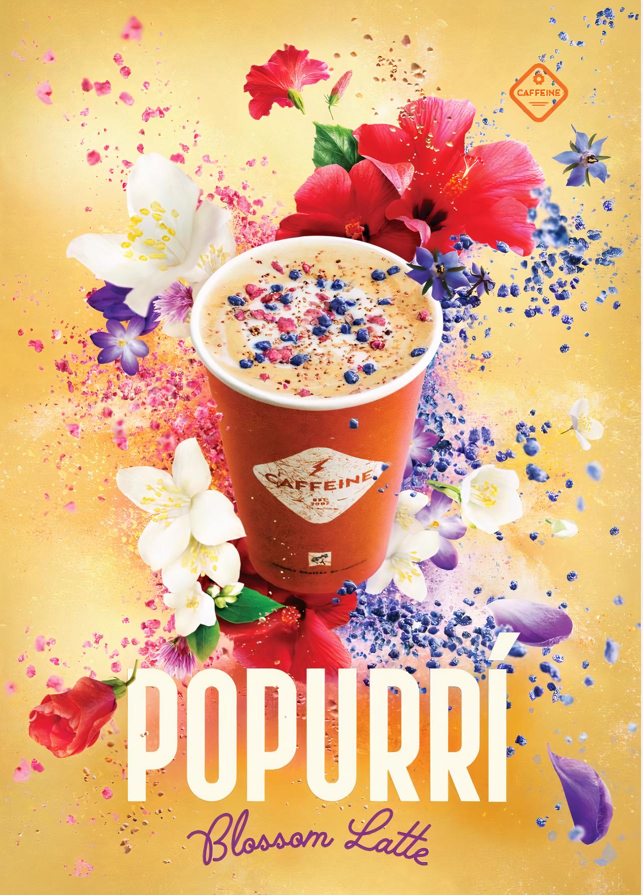 CAFFEINE POPURRI BLOSSOM LATTE