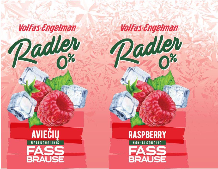 Volfgas-Engelman Radler 0% RASPBERRY FASS BRAUSE