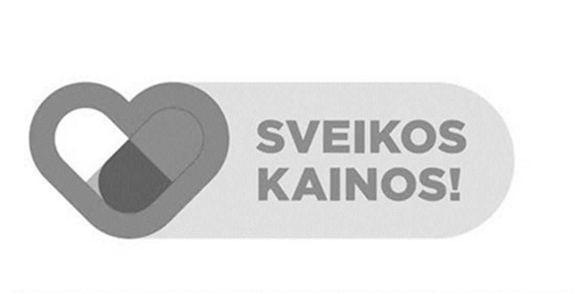 SVEIKOS KAINOS!