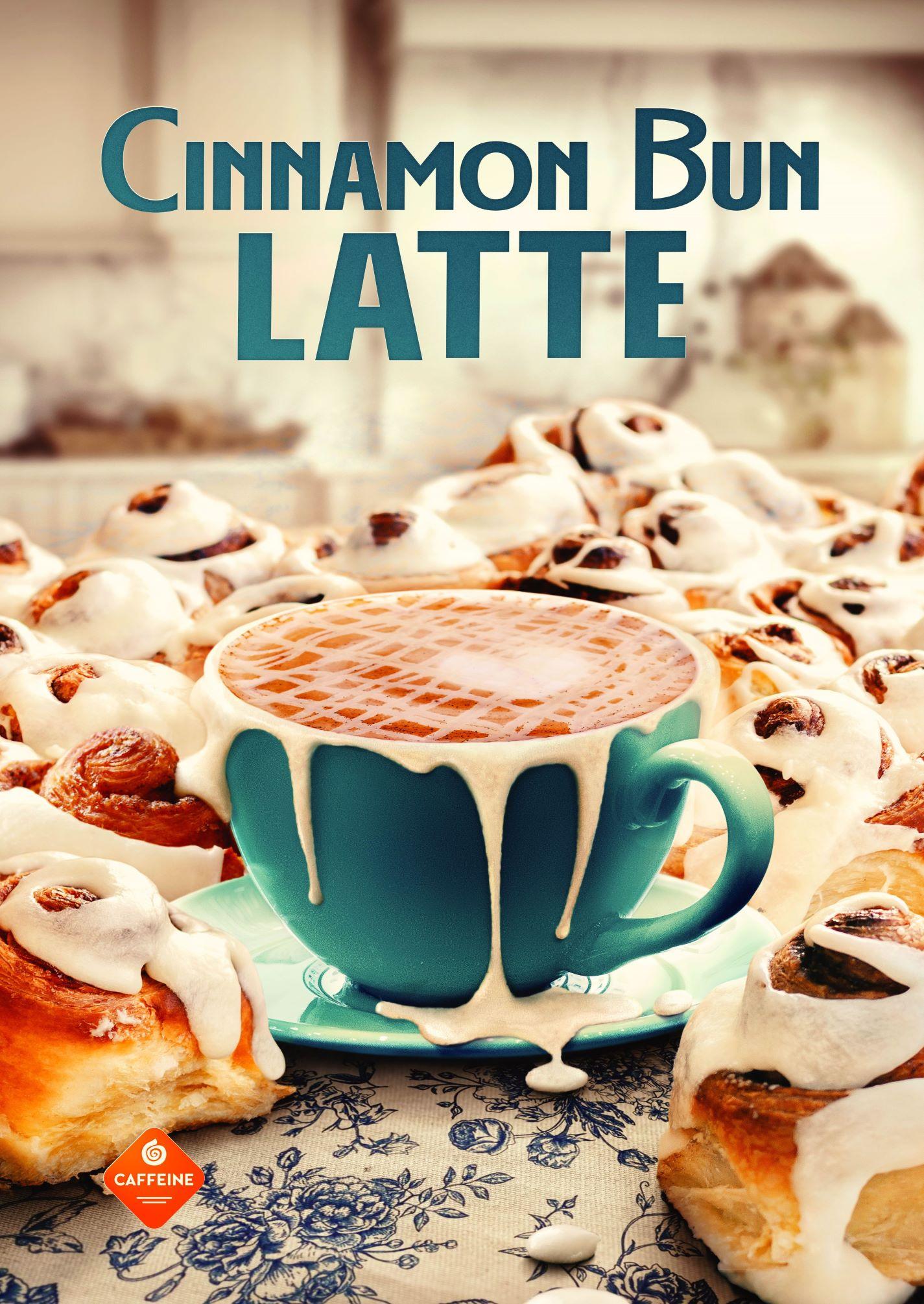 Caffeine Cinnamon Bun Latte